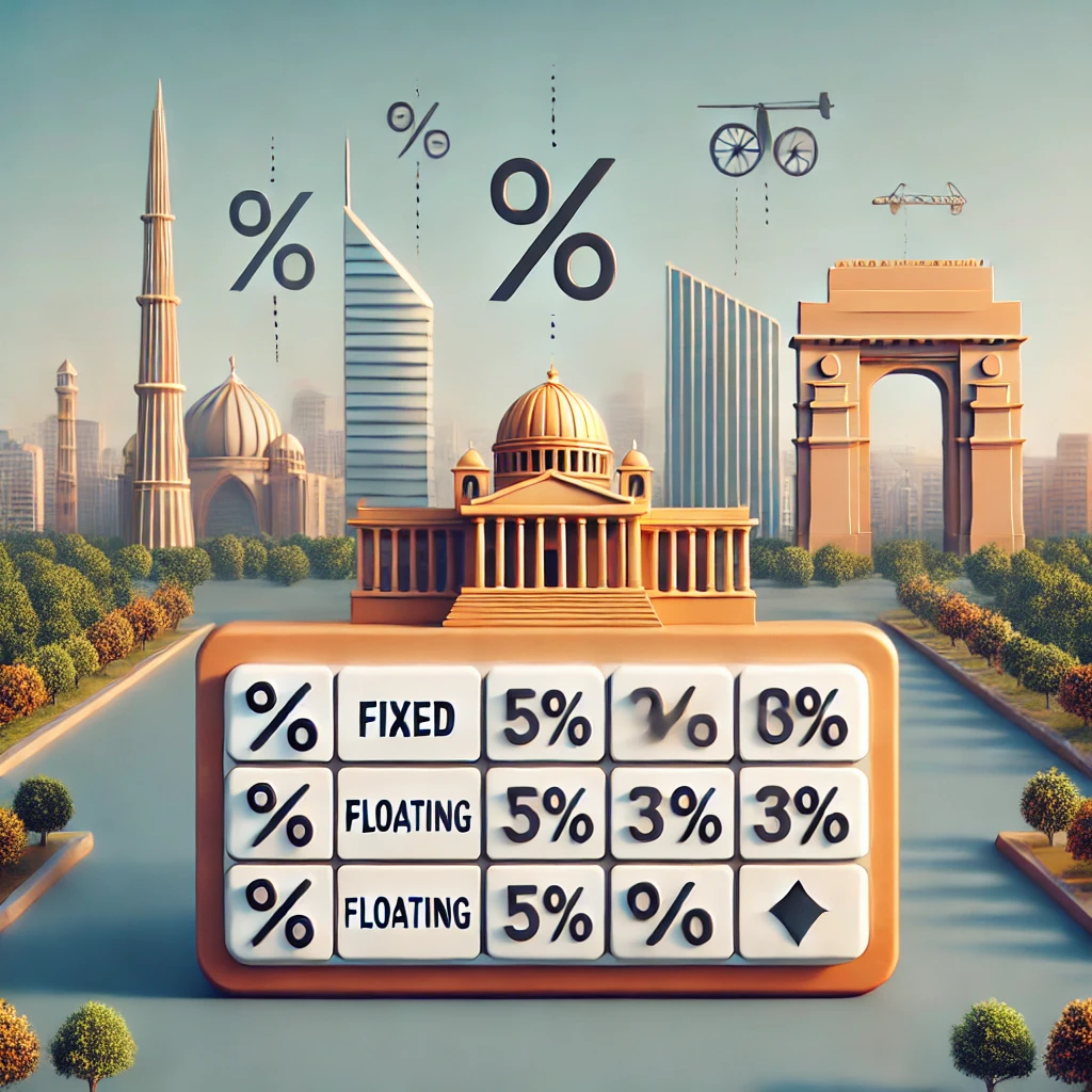 Comparison of home loan rates in Delhi NCR