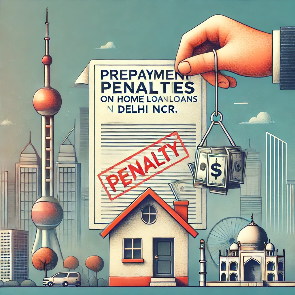 Prepayment penalties on home loans in Delhi NCR